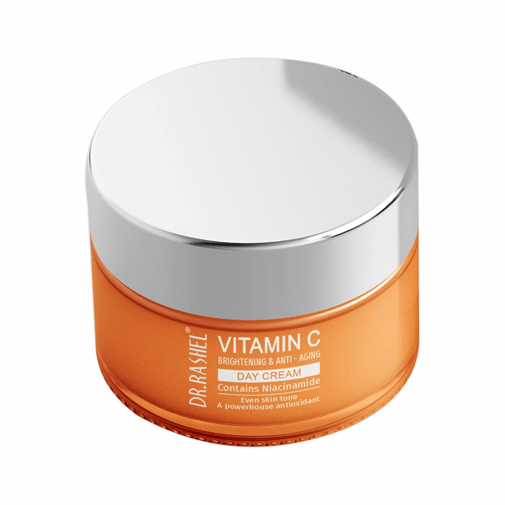 DR. RASHEL Vitamin C Day Cream Brightening & AntiAging, Contains